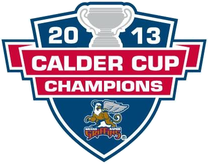 Grand Rapids Griffins 2012 13 Champion Logo iron on heat transfer